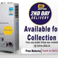20L Tankless LPG Gas Propane Water Heater:Available for collection