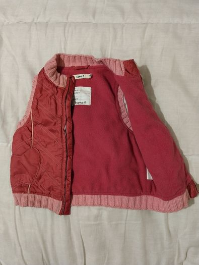 Name It Fleece lined Warm Gilet Jacket And Next Jeans