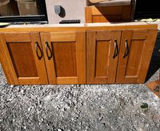 Kitchen cabinets
