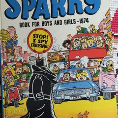 The Sparky Book For Boys And Girls - 1974 Vintage Annual