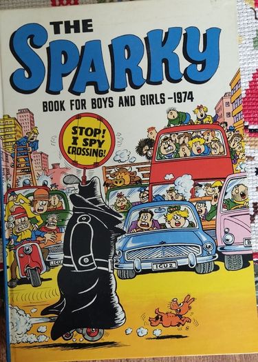 The Sparky Book For Boys And Girls - 1974 Vintage Annual