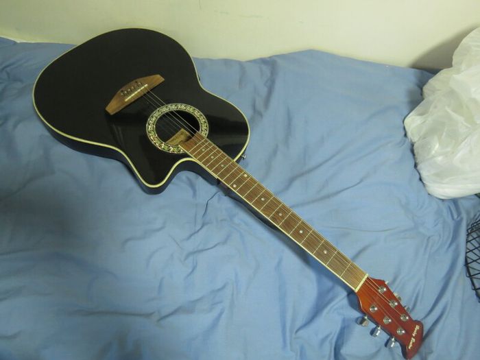 Guitar Harley Benton HBO 500 BLK