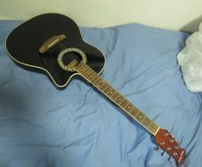 Guitar Harley Benton HBO 500 BLK