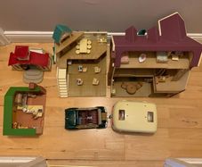 Large Sylvanian Family Collection