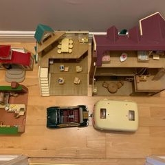 Large Sylvanian Family Collection