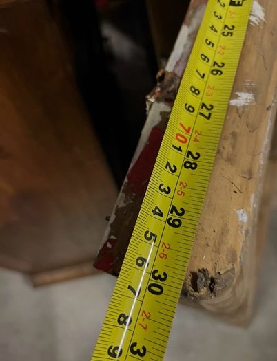 Large solid wood Mirror