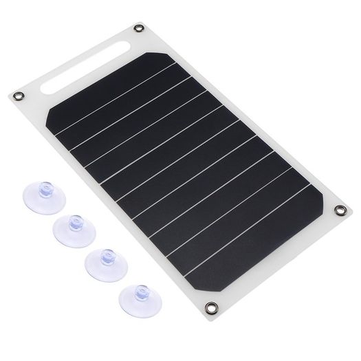 5V 10W DIY Solar Panel Slim Light USB Charger Charging Portable Power Bank Pad Universal For Phone Lighting Car Charger