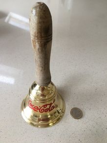 Coca Cola Brass Bell