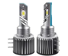 2Pcs Turbo H15 Led Bulbs Canbus 12000Lm Car Lights 12V Csp Super Bright Auto Lamps For Vw Golf Audi Kia Bmw