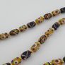 Vintage Venetian style Eyes Glass & Old Face Pendant Glass Beads Necklace Image 9