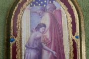 Vintage Holy  Wood Icon