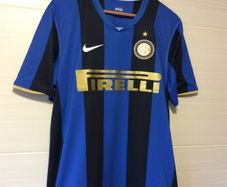Inter Milan Jersey. Season 2008/2009. Official Nike Home Jersey. Authentic Original From 2008. Not A Modern Day Remake.