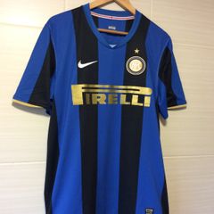 Inter Milan Jersey. Season 2008/2009. Official Nike Home Jersey. Authentic Original From 2008. Not A Modern Day Remake.