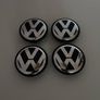 Volkswagen Wheel Centre Caps - Set of 4 Image 2