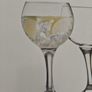 Two Gin Balloon Glasses Image 4