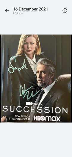 Succession Cast signed