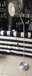 sliver tall lamp