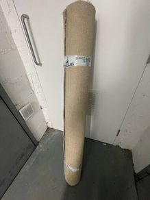 Carpet off-cut Beige/Cream color 160cm long x 126cm wide