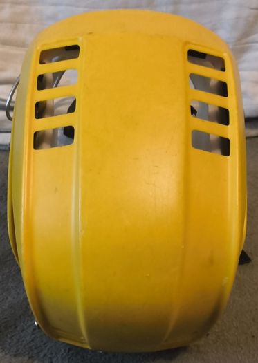 yellow cooper helmet