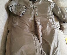 Black Bershka long coat size M