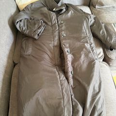 Black Bershka long coat size M