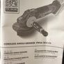 Parkside PWSA 20-Li C3 20V Cordless Angle Grinder + Charger (No Battery) Image 2