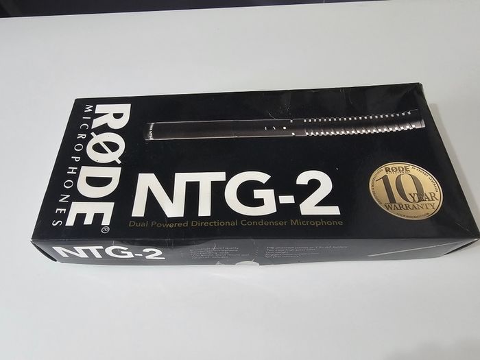 Rode NTG 2 Shotgun Microphones, 2 Available Euro130 each or Euro 230 for the pair