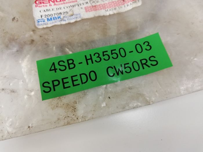 Yamaha CW50RS Speedo Cable