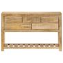 Sideboard 120x30x75 cm Solid Mango Wood Image 2