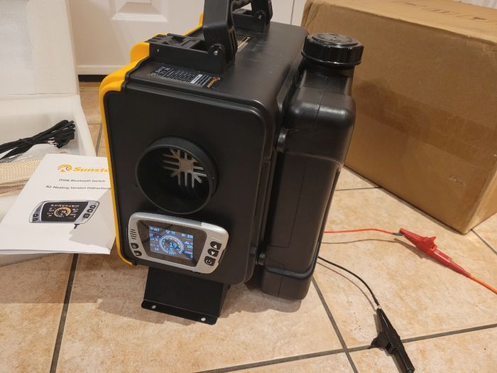 Toolbox style Heater with Power Supply, Timer, Bluetooth App. Latest 2025/2026 model. Silent Pump.  (Dublin Stock)