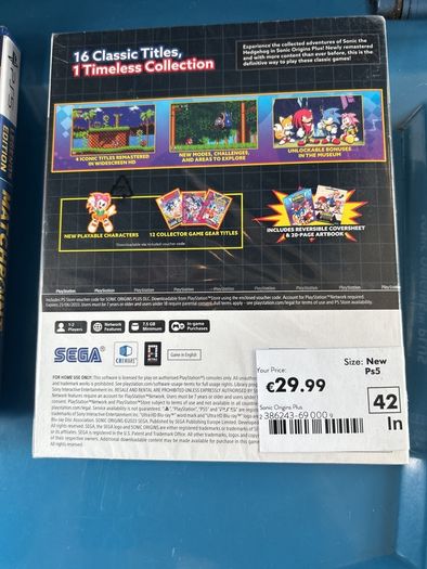 Brand New Sealed PS5 Sonic Origins Plus