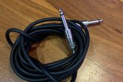 Instrument cable Jack to Jack 3 metre for Guitar, Bass, Amplifier, Mixer, Keyboard, Microphone monitor electric guitar parts accessories