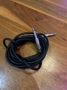 Instrument cable Jack to Jack 3 metre for Guitar, Bass, Amplifier, Mixer, Keyboard, Microphone monitor electric guitar parts accessories