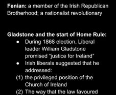 H1 Leaving Cert History Notes pdf (with quizlet link included) DBQ 1885 and 1886 Elections