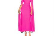 Solace London cape dress