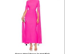 Solace London cape dress
