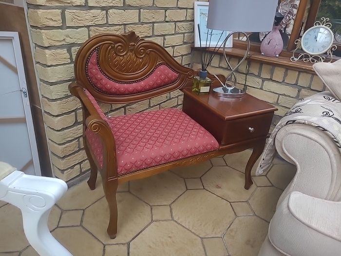 telephone bench