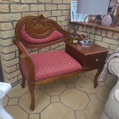 telephone bench