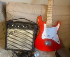 Kids electric Guitar and Amp