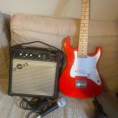 Kids electric Guitar and Amp