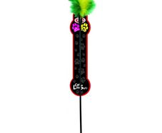Pet Nova Cat Rod Feathers Toy