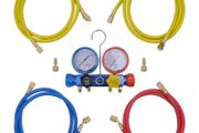 4-way Manifold Gauge Set in Tool Kit