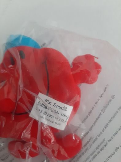 Mr Men reversible plush toys 2001