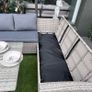 8 Seater Rattan Corner Dining Set with Storage Image 4