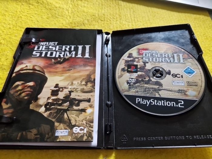 Conflict Desert Storm II 2  PlayStation2 Ps2 games Original