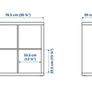 Kallax 4 cube unit Image 3