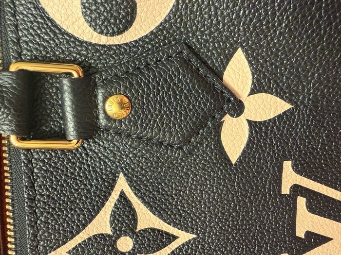 Louis Vuitton Speedy 25 Bandouliere Bicolour Monogram Empreinte (NFID) GH