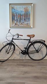 Road bike + lock