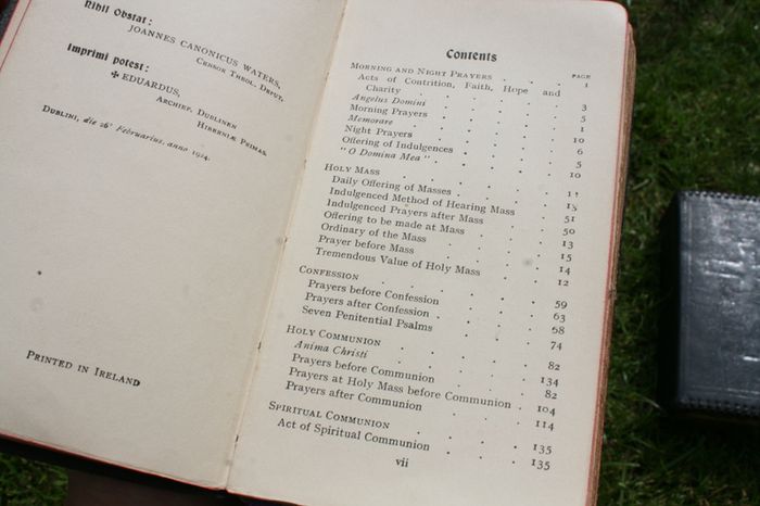 Antique Prayers and Missals