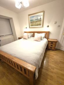 Solid Oak Super King Bed